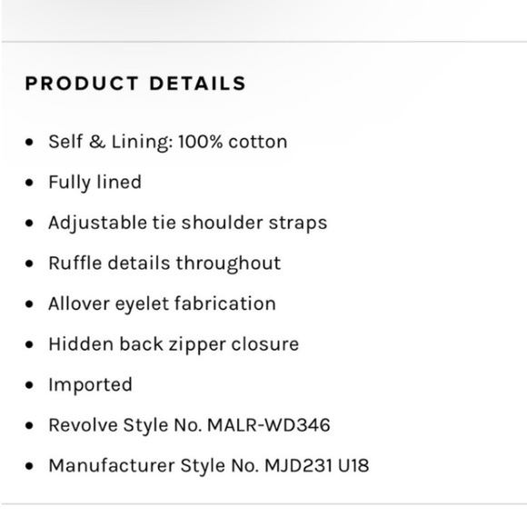 MAJORELLE NWT Teal eyelet shoulder tie dress small NWT NEW ruffles shoulder tie - Picture 12 of 12